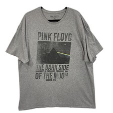 Pink Floyd Size 2XL Gray T-Shirt Dark Side of the Moon Album Art 1973 Cincinnati