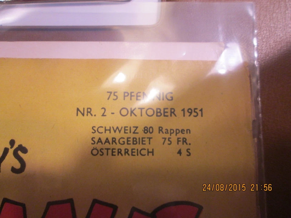 Micky Maus Nr. 2 1951 - Bild 2 von 2