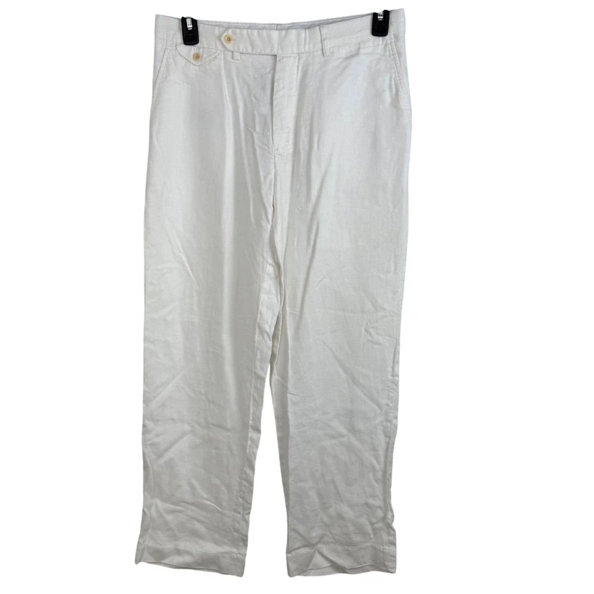 Polo Ralph Lauren ホワイトチノパン 30 ホワイト Polo Ralph Lauren Men's White 30 in Inseam for sale | eBay