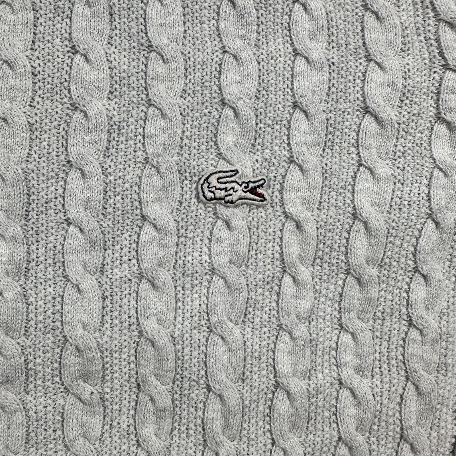 Lacoste Cableknit Belted Button Down Cardigan Wom… - image 6