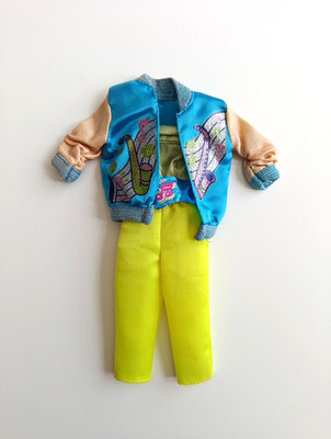 Barbie & the Sensations Bopsy #4967 Mattel Vintage 1987, Jacke und Overall