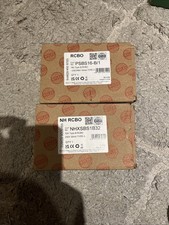 2x Wylex Rcbos 16a and 32a