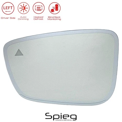 Driver Side Mirror Glass for BMW 5 6 7 8 G11 G15 G30 G31 G32/ Heated BSM Dimming