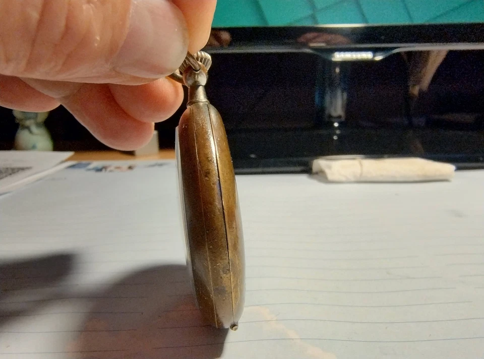 Taschenuhr - alt- Handaufzug - Hersteller unbekannt ...(Brevet) - Bild 2 von 4