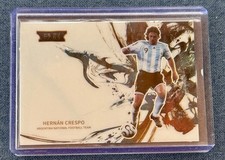 2022 FansMall Moment Argentina National Team Calligraphy Cyan Red Hernan Crespo