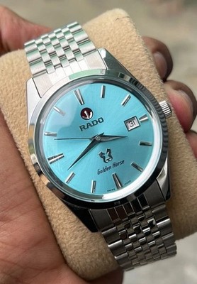 Rado Golden Horse Automatic Green Dial Unisex Automatic Watch (Day)