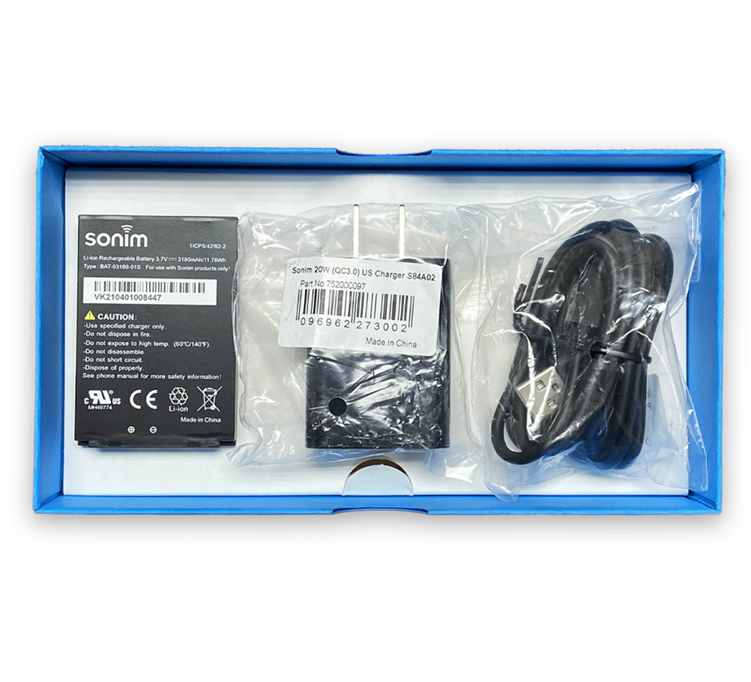 Sonim XP5s XP5800 - 16 GB - Black (Unlocked) compatible with GSM Networks only