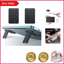 Dual Portable Mini Laptop  Phone Stand with Cooling  Ergonomic Design