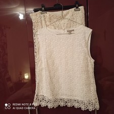 Standesamt Hochzeitskleid Zweiteiler Rock Mit Top M Weiss Gehaeckelt