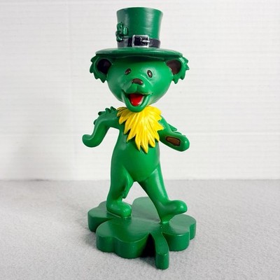 Grateful Dead Green Dancing Shamrock Bobblehead Kollectico Limited Edition 2021