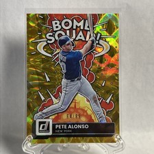 Pete Alonso Bomb Squad Gold /99 - 2022 Donruss Optic BS-7