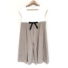 PAULEKA - Cream Gray Beige Women's Dress