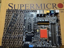 Supermicro H13SAE-MF AM5 Socket Micro ATX Motherboard SN OM244S603487 w/ IO Shld