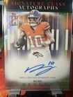 2025 Topps Bo Nix Shop for 2025 Topps Signature Class Football Chrome Autographs on eBay (Raw)
