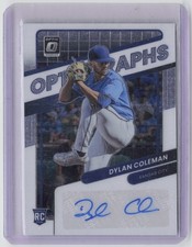 2022 Donruss Optic #OG-DC Dylan Coleman Optigraphs Holo