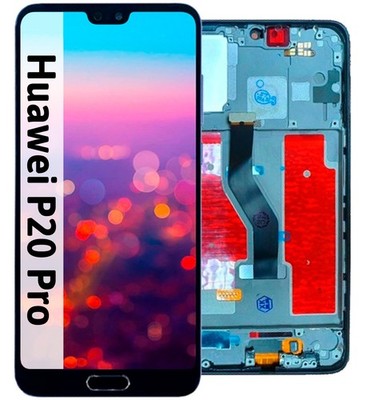 Für Huawei P20 Pro CLT-L09 L29 TFT Display Komplettes Bildschirm LCD + Rahmen