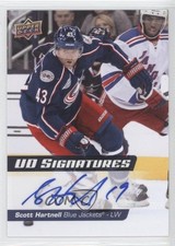 2014-15 Upper Deck UD Signatures Scott Hartnell #UDS-SH Auto 2u9