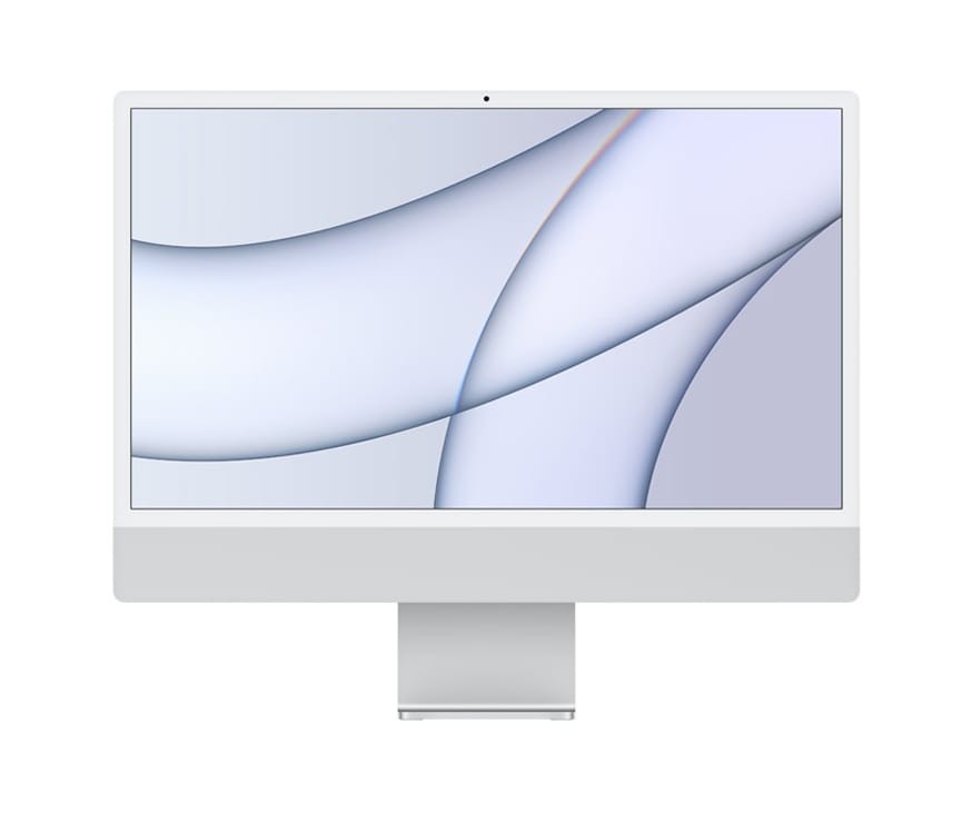 Apple iMac 24" (2 porte) M4 | Ram 16 SSD 256 | GPU 8 2024 Silver | No M & Ta ...