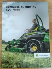 JOHN DEERE GEWERBLICHES MÄHGERÄT 60 Seiten PROSPEKT