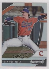 2020 Panini Prizm Draft Picks Silver Prizm Sam Weatherly #PDP81 1s8