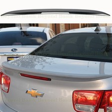 2013 2014 2015 Chevy Malibu Spoiler Wing Euro Factory Style Trunk Lip Unpainted