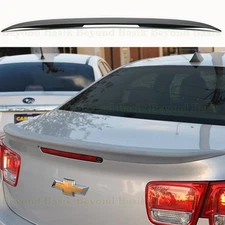 2013 2014 2015 CHEVY MALIBU Spoiler Wing Euro Factory Style Trunk Lip UNPAINTED