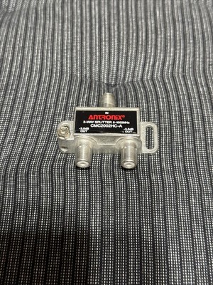 Antronix CMC2002HA Coaxial RG6 Cable TV Splitter 2-Way Output