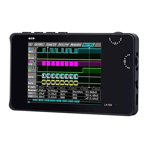 Digital Logic Analyzer LA104 USB Mini 4 Channels 100MHz Max Sampling Rate V4C2 - Picture 1 of 7