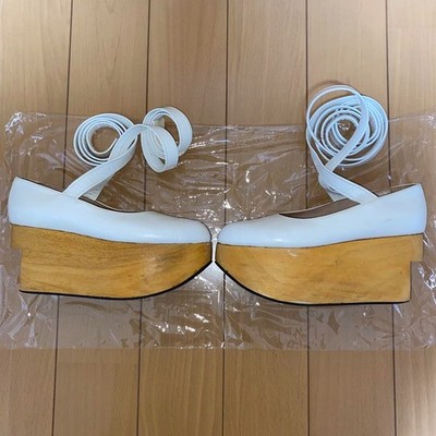 Vivienne Westwood Women's Rocking Horse Ballerina Shoes White