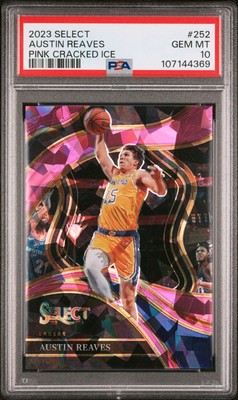 2023-24 Panini Select - Courtside Austin Reaves #252 Pink