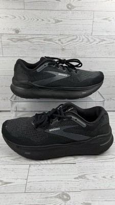 Brooks Ghost Max Shoes Womens 10.5 Black Ebony Daily Road Running Trainer #233