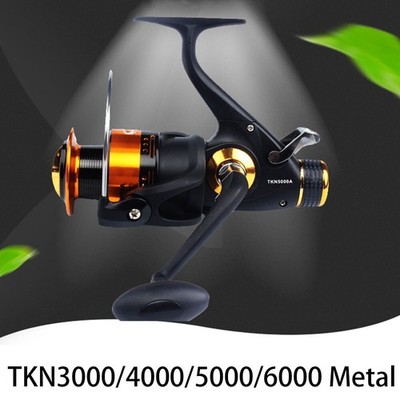 11BB Spinning Reel Fishing Reel Bait Runner Drag Heavy Duty Gear Ratio 5.2:1