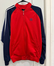 Adidas ATP Type track jacket Men's Small Vintage 80's Red White  Blue USA