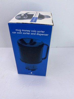 Protocol Digital Coin Counting Money Mug 1792 Mug Money Coin Sorter NEW