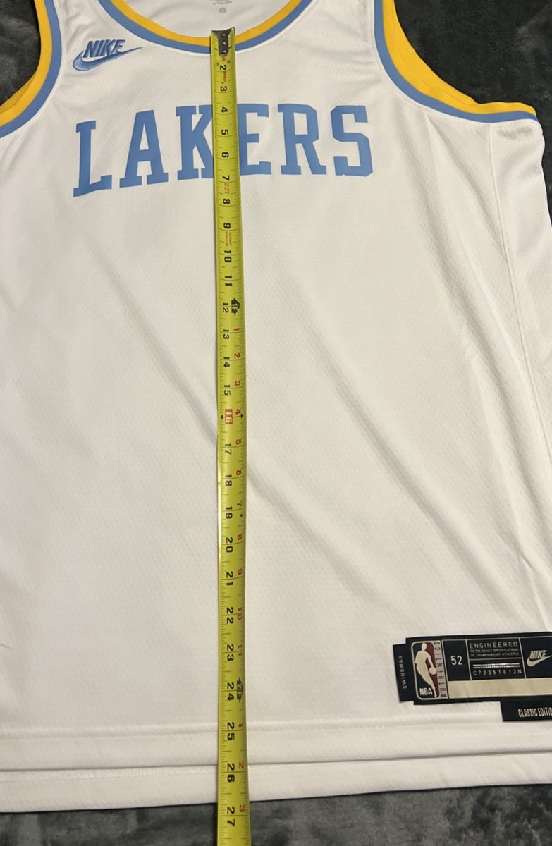 XL (52) Nike Dri Fit Lakers Classic Edition Swingman Blank | eBay