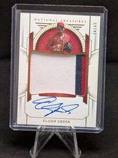 2024 Panini National Treasures - Prospect Material Signatures Elijah Green...
