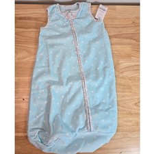 Carters Baby Sleep Bag Fleece Wearable Blanket Blue Polka Dot 0-3M CKT-2719-S