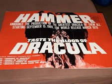 Today’s Cinema 1969. Hammer Horror Taste The Blood Of Dracula. Joan Crawford.