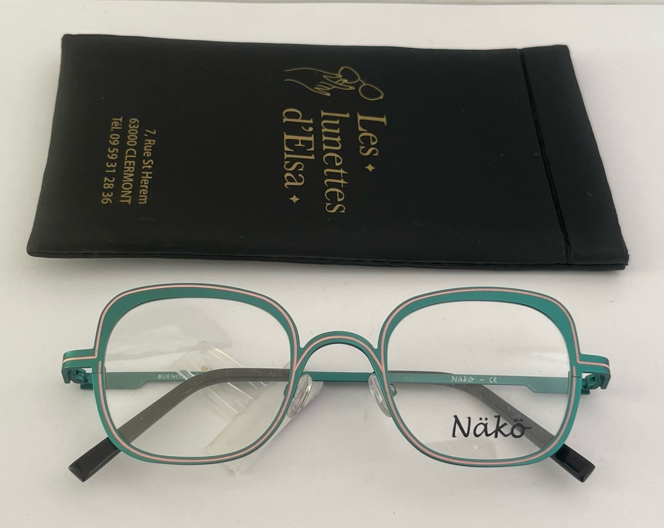 Monture de vue Nako Buenos Aires lunettes de vue femme tendance carrée