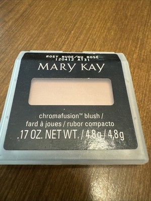 NIB MARY KAY CHROMAFUSION BLUSH CHEEK COLOR ROSY NUDE