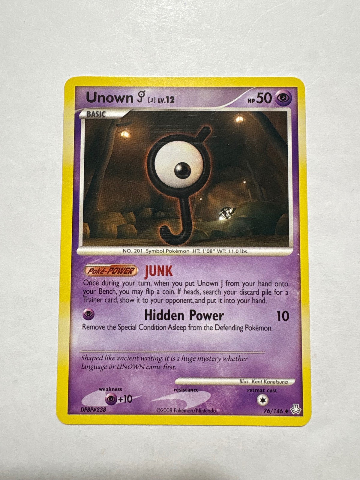 Unown [J] Uncommon Legends Awakened NM 76/146
