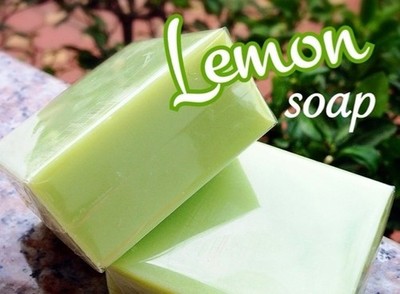 Lime Soap Bar For Face - Anti fungal Antibacterial Soap - 4 Bars