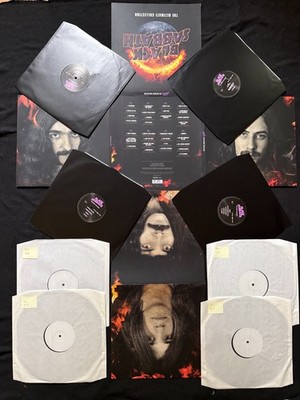 The Ultimate Collection - Black Sabbath 4 × LP TESTPRESSUNGEN + Schnittmuster