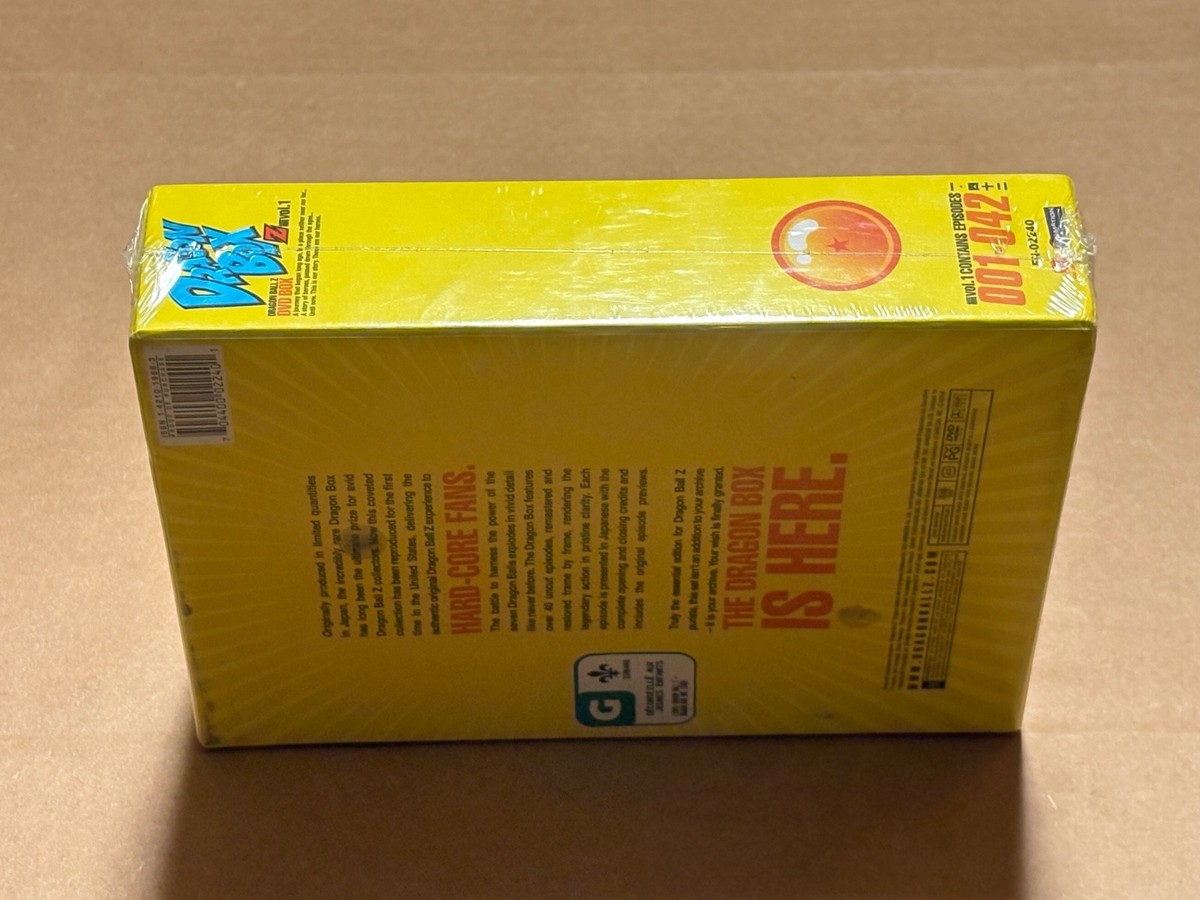 DragonBall Z: Dragon Box, Vol. 1 (DVD, 2009, 6-Disc Set) for sale