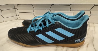 adidas Predator 19.4 IN Sala Men s 12 Black Blue Gum Indoor Soccer Shoes F35631