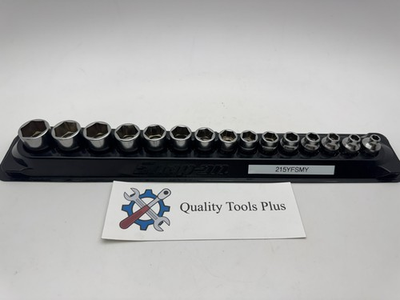 #ad Snap On NEW 5 Pc 3 8quot; Dri METRIC FDX Shallow Socket Set 215YFSMY $270.00