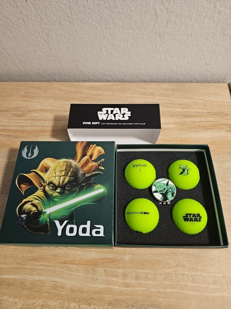 ゴルフ　ボールマーカーセット　STAR WARS Star Wars Golf Ball Set With Marker Yoda Other Styles Available | eBay