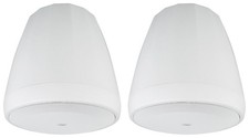2 JBL Control 67 P/T 6.5" 60w Commercial 70v White Pendant Speakers C67P/T-WH