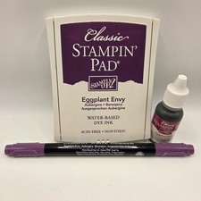 Stampin Up Classic Ink Refill, Marker Pad Eggplant Envy S5