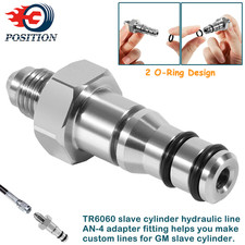 TR6060 Clutch Slave Hydraulic Fitting Adapter AN-4 TREMEC SWAP SS For GM LS LSX